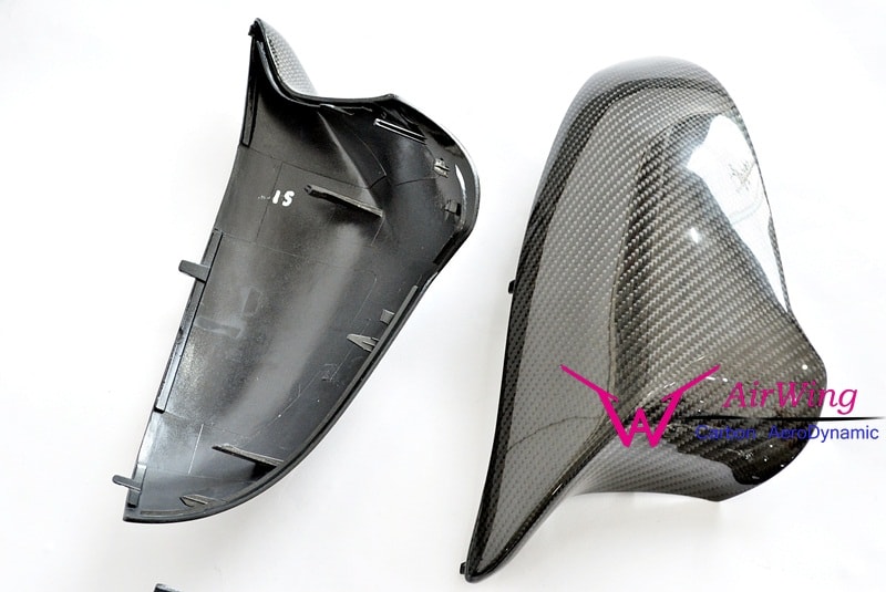 BMW F80 M3 F82 M4 carbon mirror caps-replacement 1
